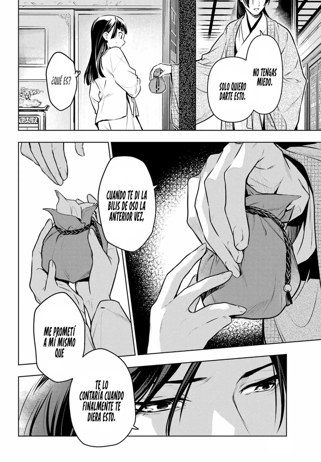 Kusuriya no Hitorigoto Capitulo 64: El Caballero Enmascarado. página 14