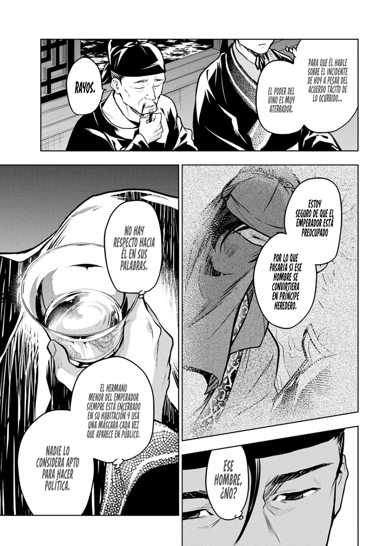 Kusuriya no Hitorigoto Capitulo 64: El Caballero Enmascarado. página 27