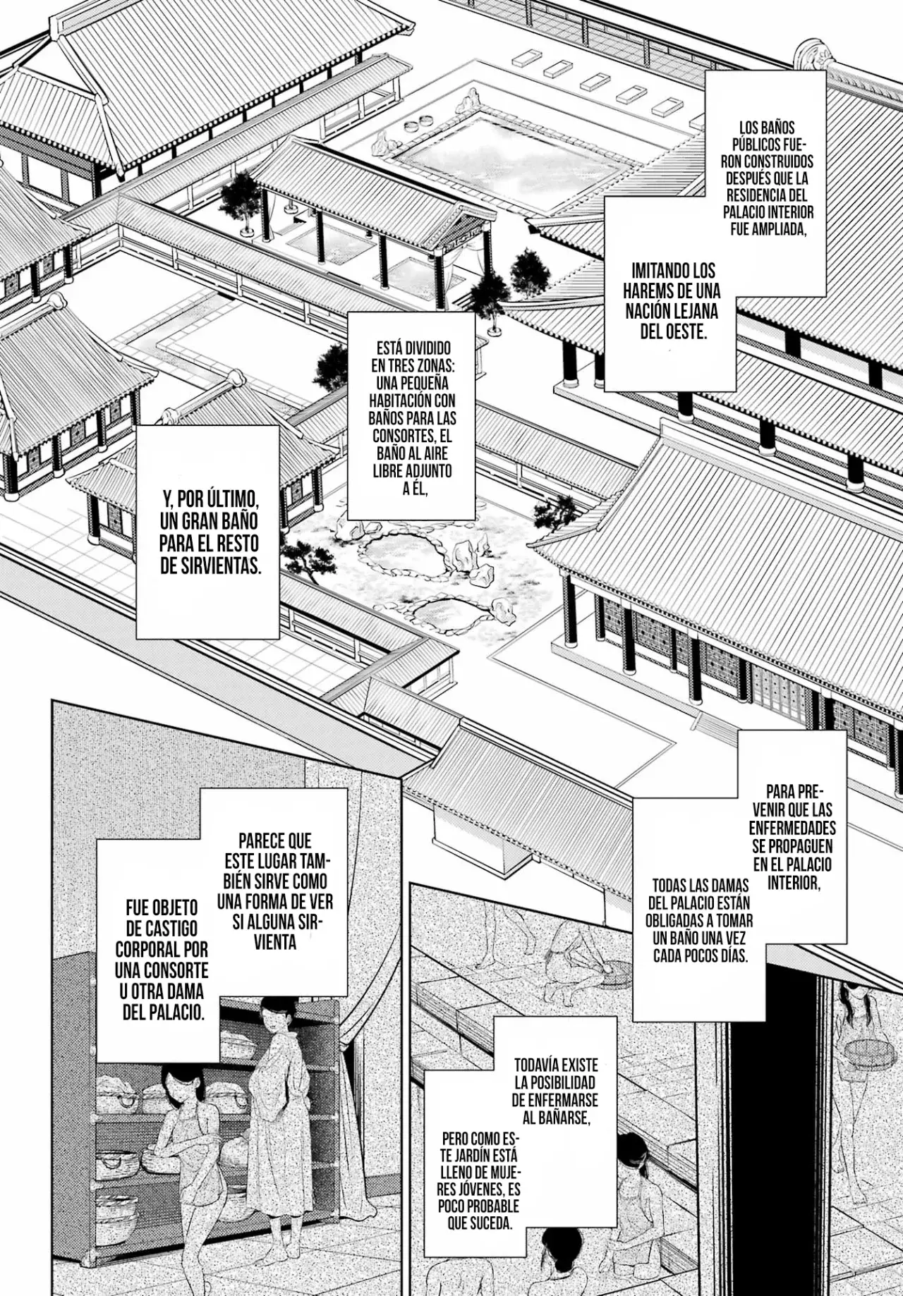 Kusuriya no Hitorigoto Capitulo 65: Baños públicos. página 10