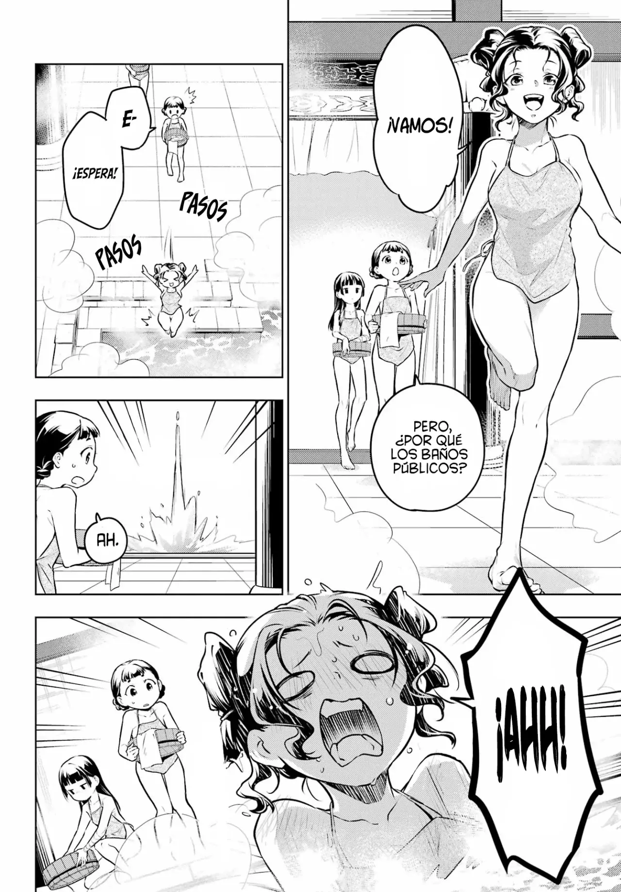 Kusuriya no Hitorigoto Capitulo 65: Baños públicos. página 12