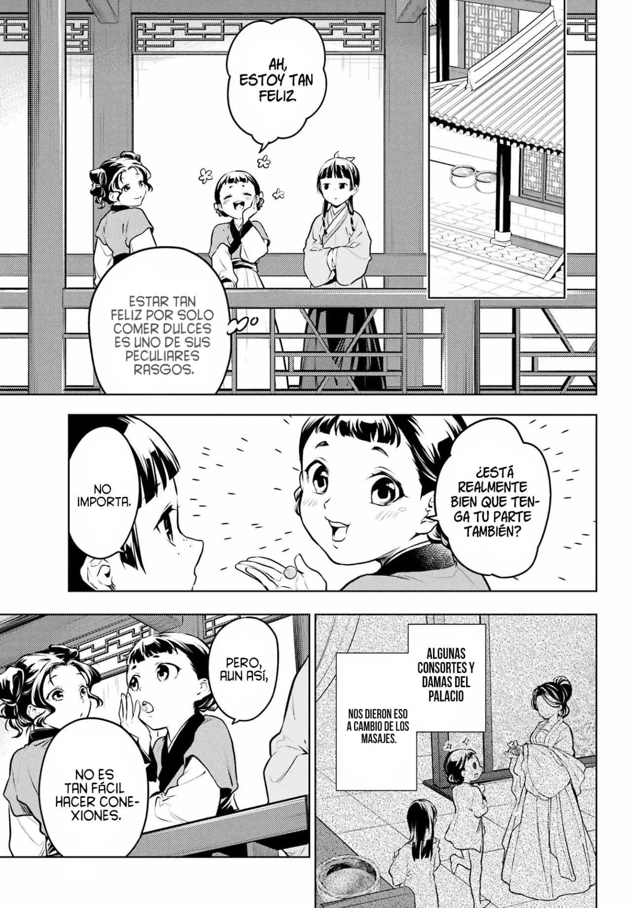 Kusuriya no Hitorigoto Capitulo 65: Baños públicos. página 23