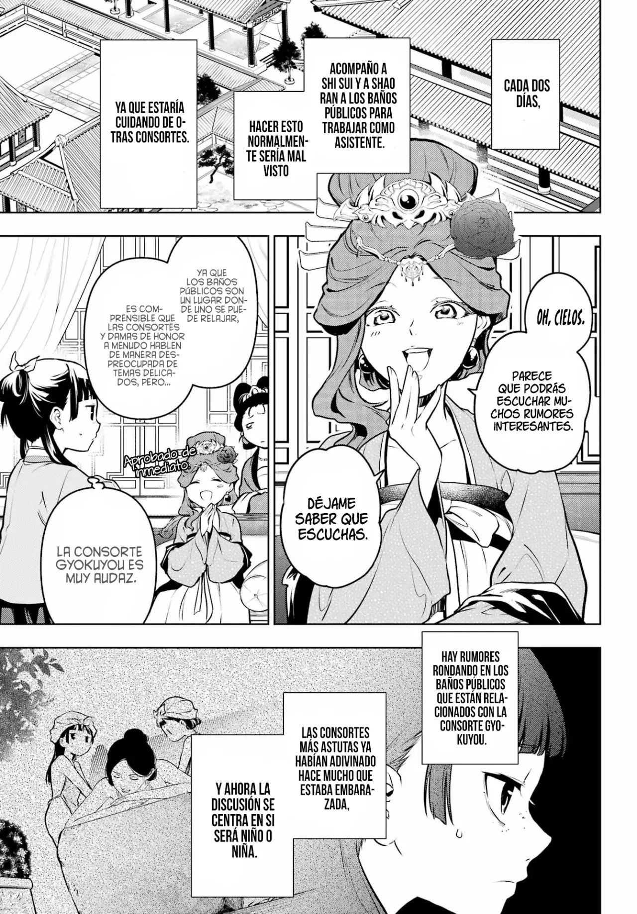 Kusuriya no Hitorigoto Capitulo 65: Baños públicos. página 25