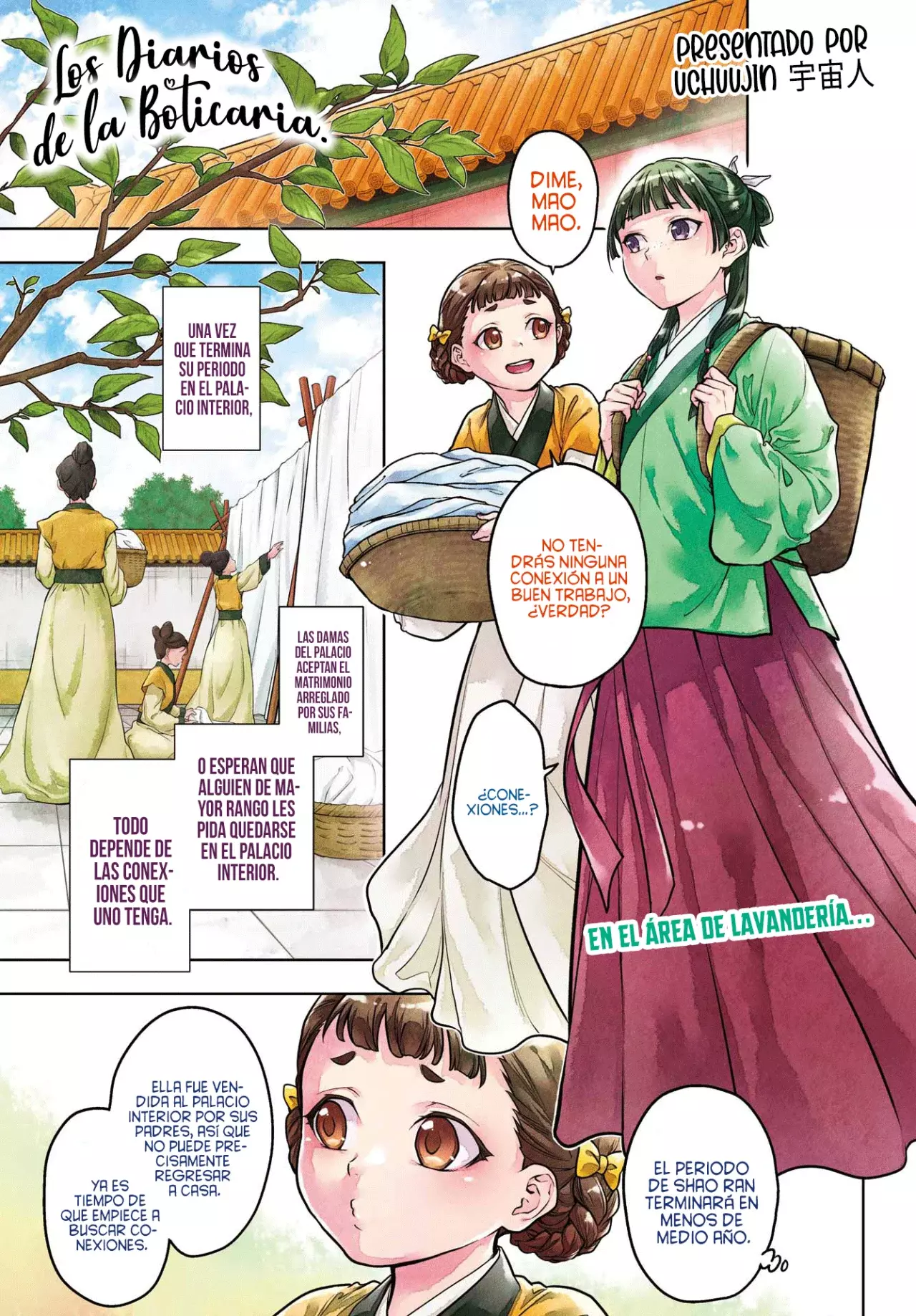 Kusuriya no Hitorigoto Capitulo 65: Baños públicos. página 4