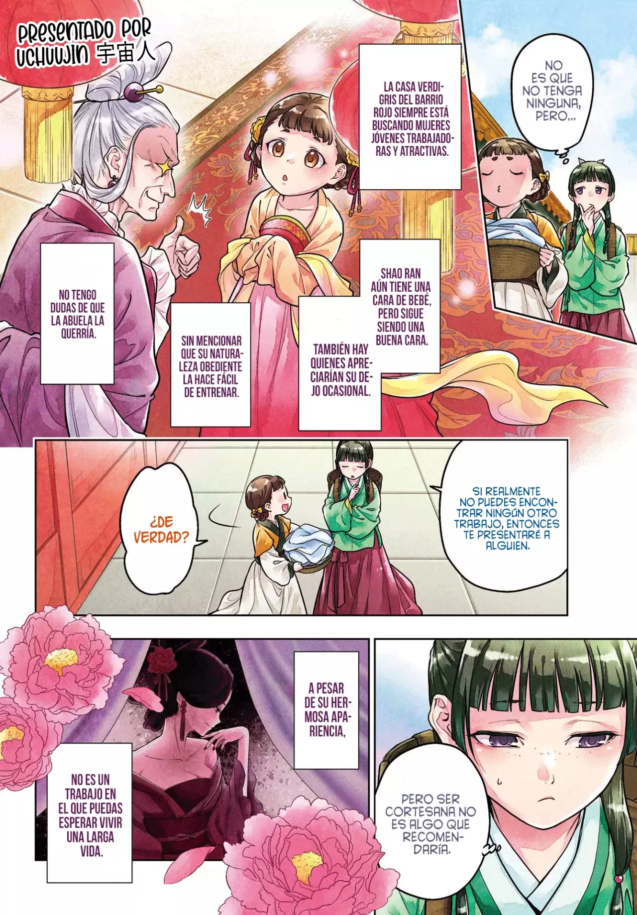 Kusuriya no Hitorigoto Capitulo 65: Baños públicos. página 6