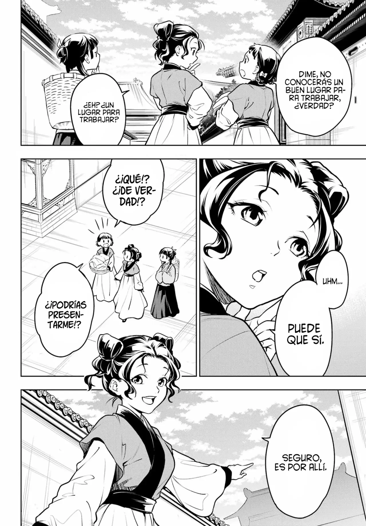 Kusuriya no Hitorigoto Capitulo 65: Baños públicos. página 8
