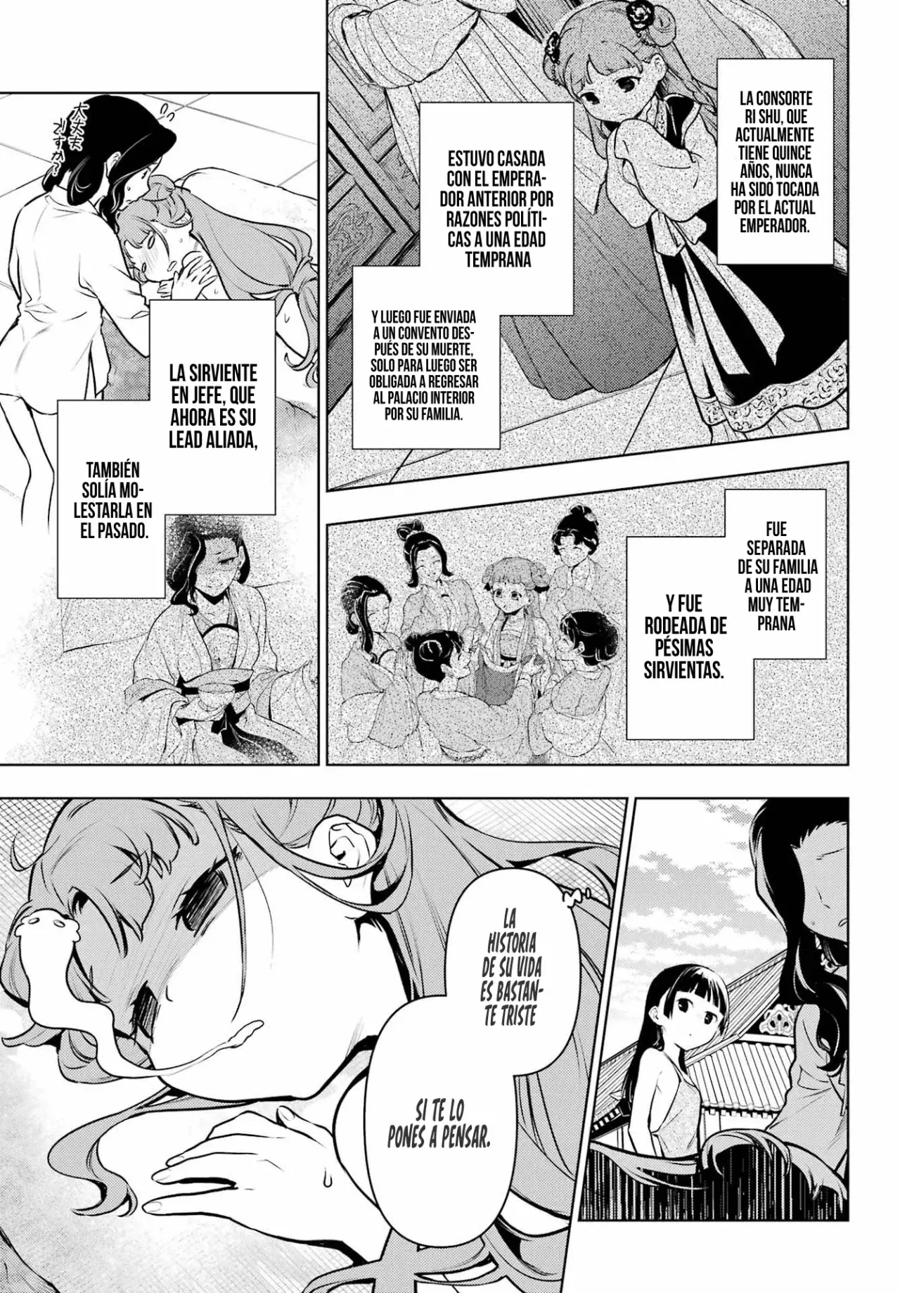 Kusuriya no Hitorigoto Capitulo 66: Sekiu. página 22