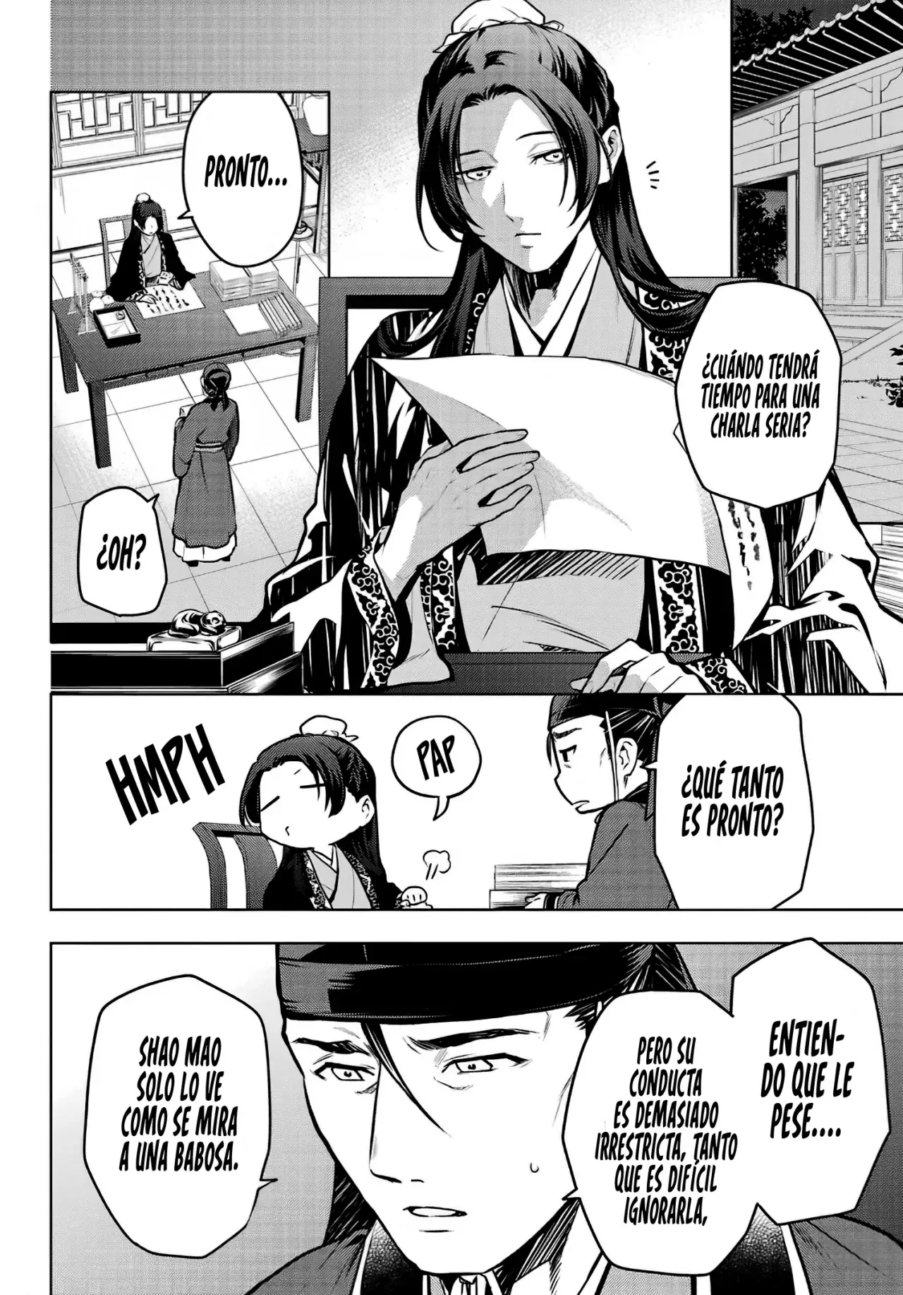Kusuriya no Hitorigoto Capitulo 68: Los Rumoreados Eunucos y el Helado. página 15