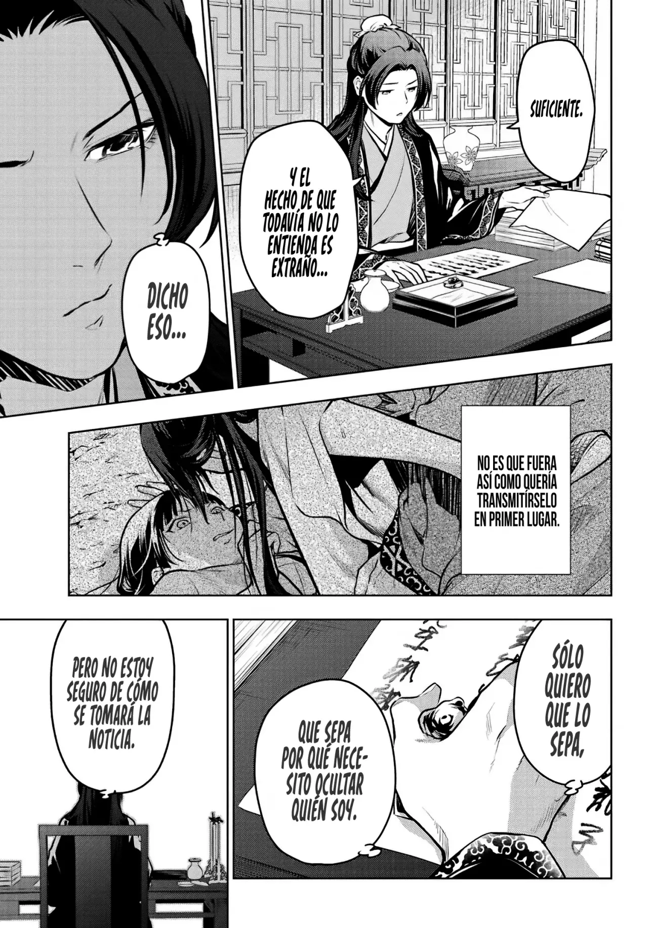 Kusuriya no Hitorigoto Capitulo 68: Los Rumoreados Eunucos y el Helado. página 16