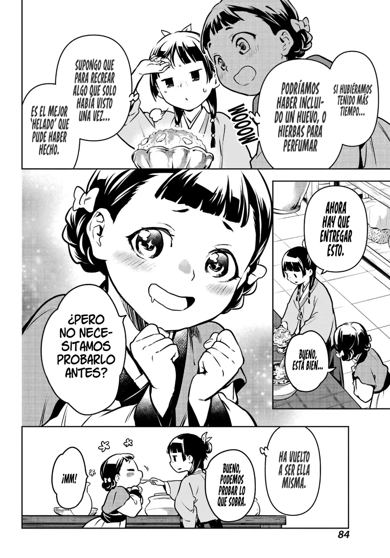 Kusuriya no Hitorigoto Capitulo 68: Los Rumoreados Eunucos y el Helado. página 43