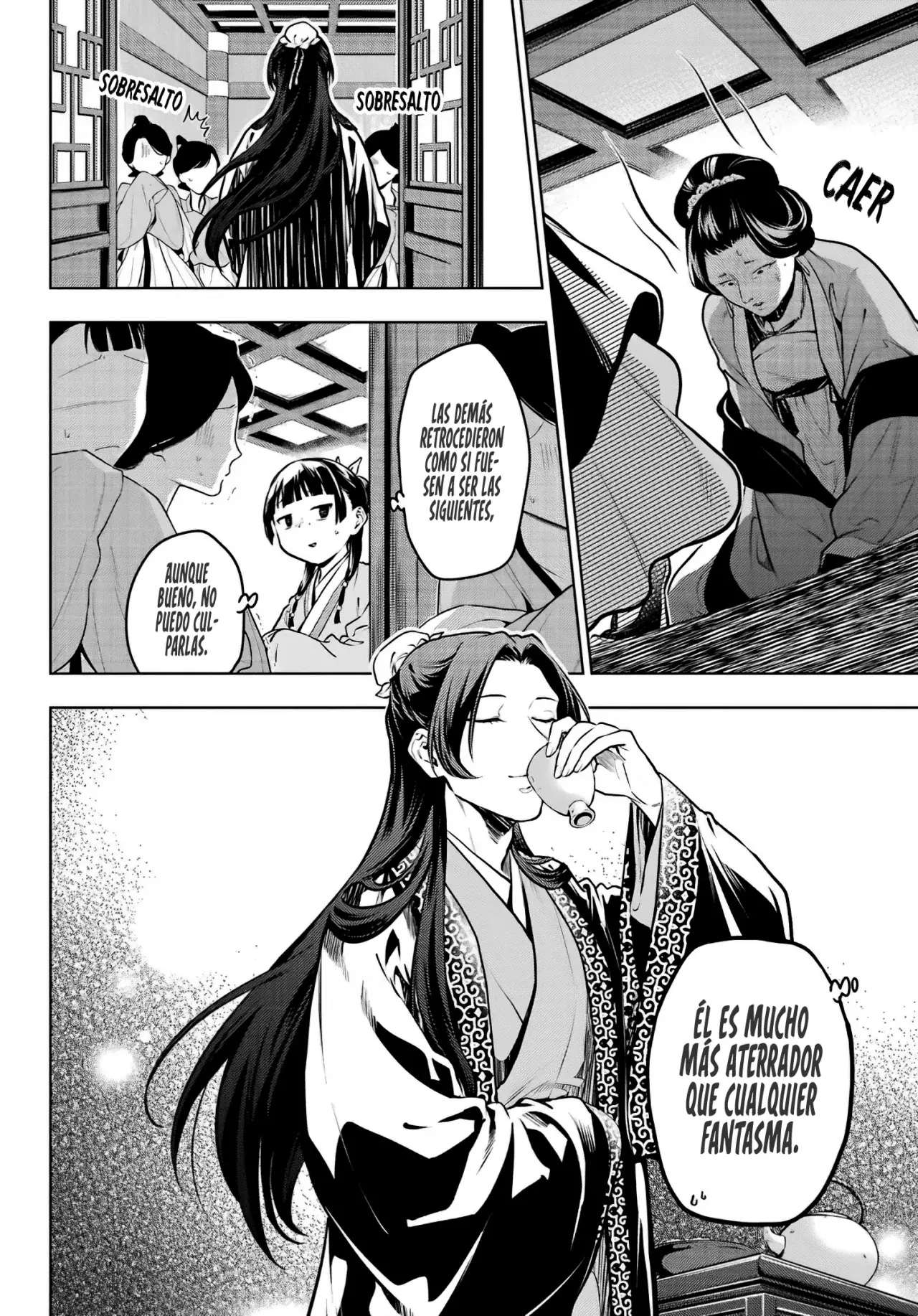 Kusuriya no Hitorigoto Capitulo 68: Los Rumoreados Eunucos y el Helado. página 9