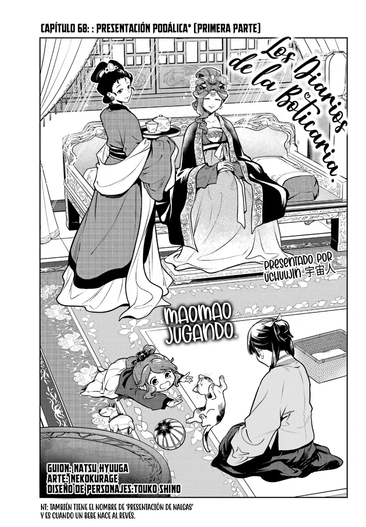 Kusuriya no Hitorigoto Capitulo 69.1: Presentación Podálica página 4