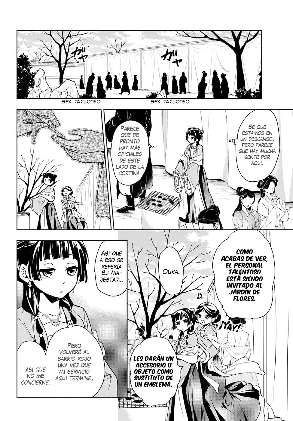 Kusuriya no Hitorigoto Capitulo 7: Fiesta en el jardín (Parte 2) página 20