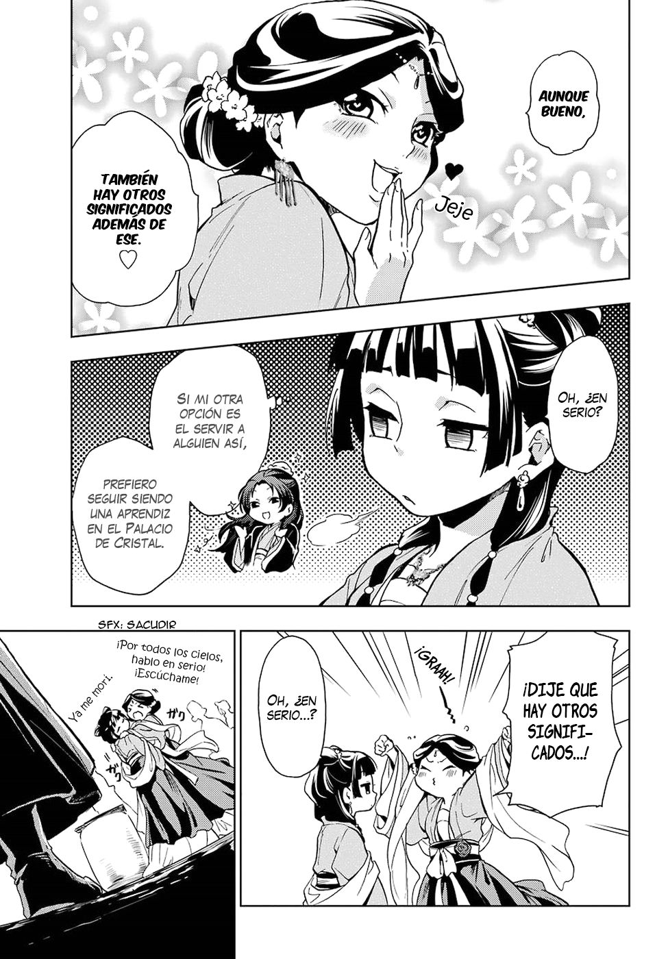 Kusuriya no Hitorigoto Capitulo 7: Fiesta en el jardín (Parte 2) página 21