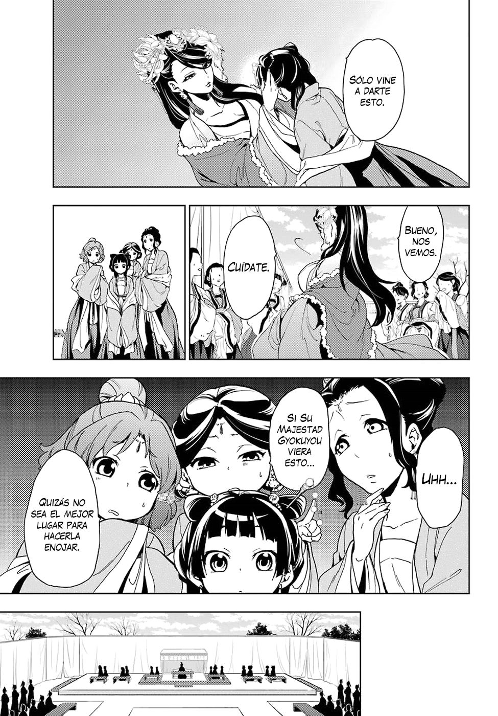 Kusuriya no Hitorigoto Capitulo 7: Fiesta en el jardín (Parte 2) página 27