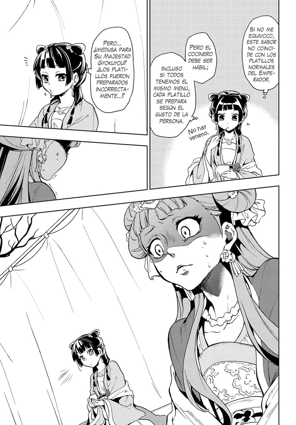 Kusuriya no Hitorigoto Capitulo 7: Fiesta en el jardín (Parte 2) página 36