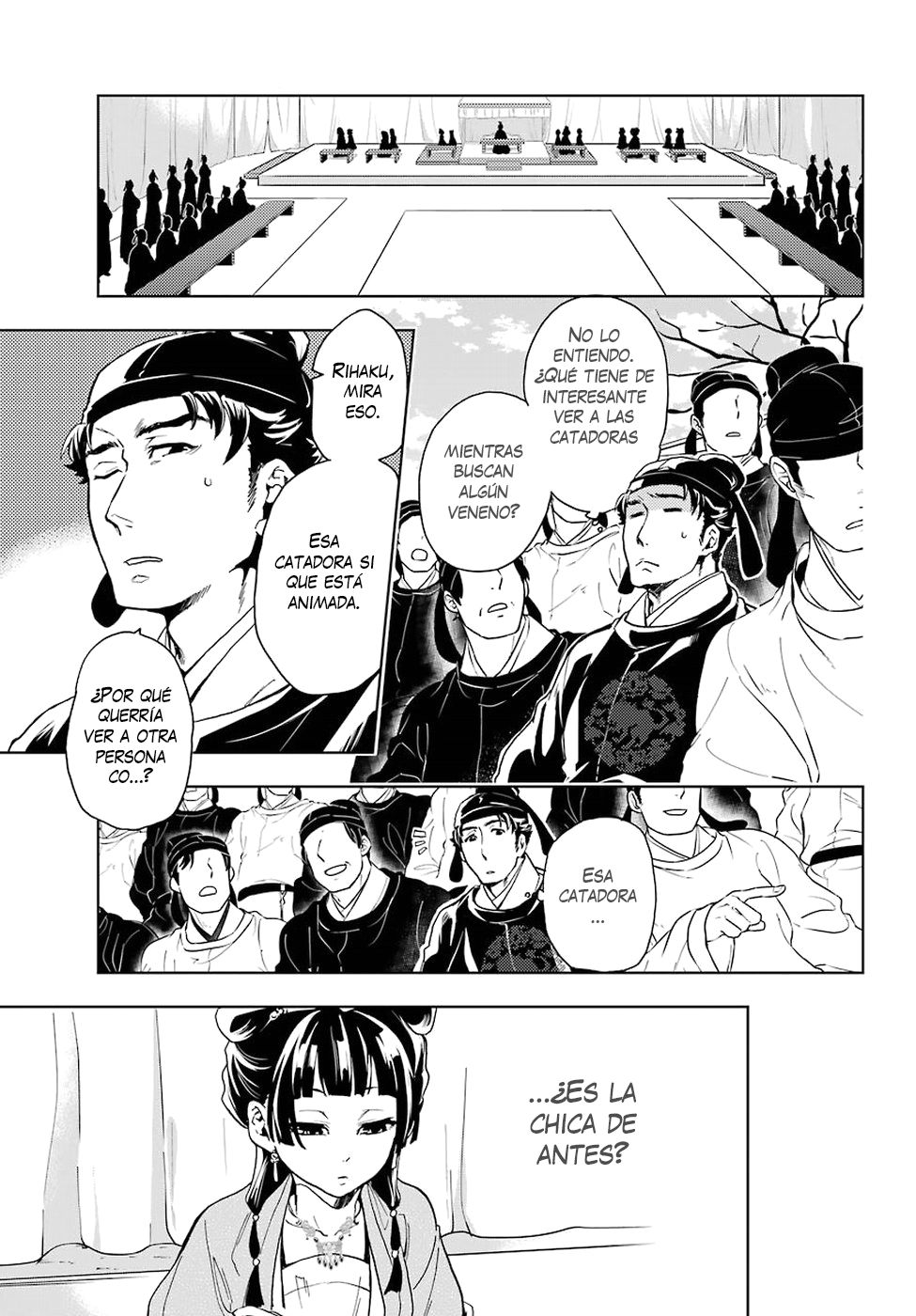 Kusuriya no Hitorigoto Capitulo 7: Fiesta en el jardín (Parte 2) página 40