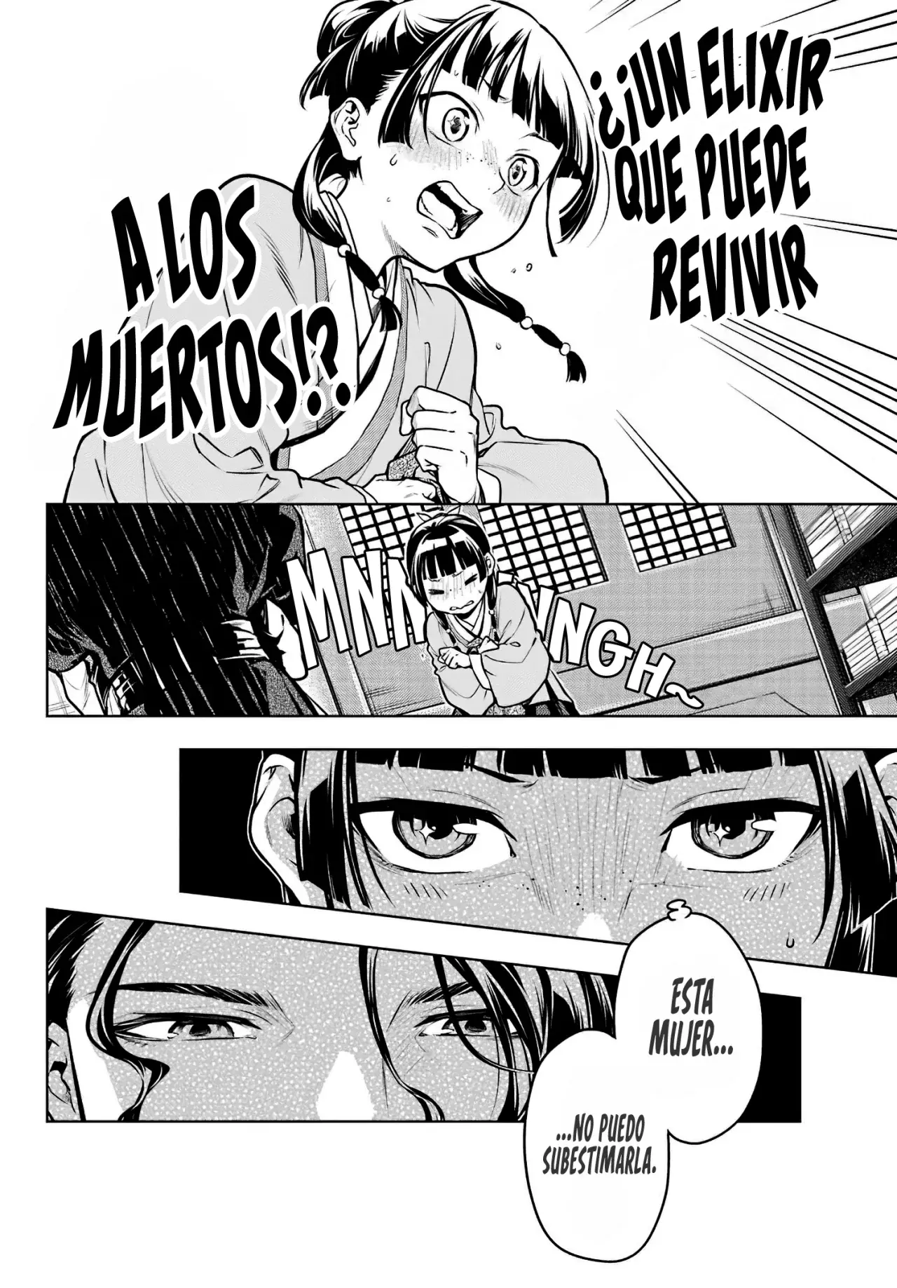 Kusuriya no Hitorigoto Capitulo 72: La Pelea del Zorro y el Tanuki. página 14