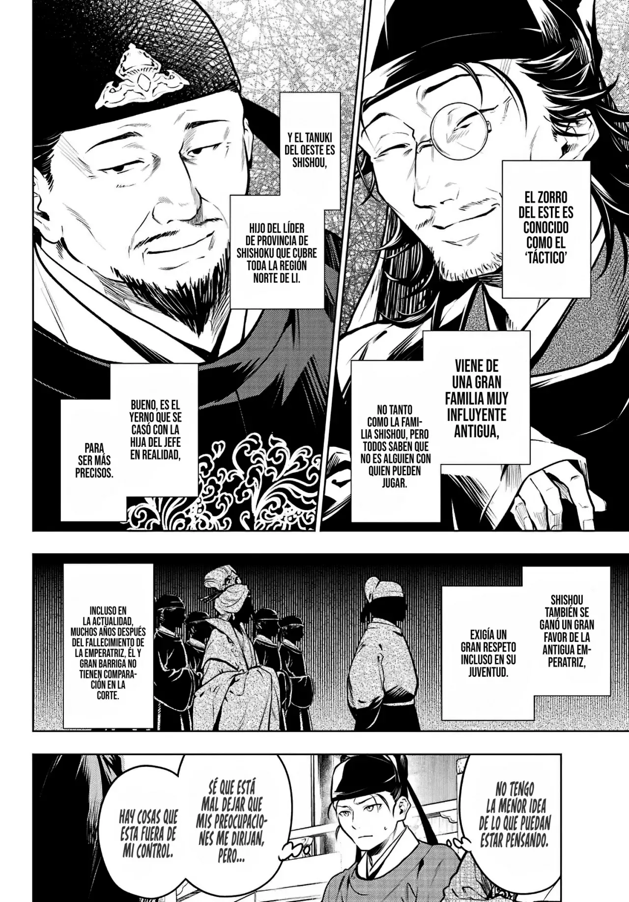 Kusuriya no Hitorigoto Capitulo 72: La Pelea del Zorro y el Tanuki. página 18