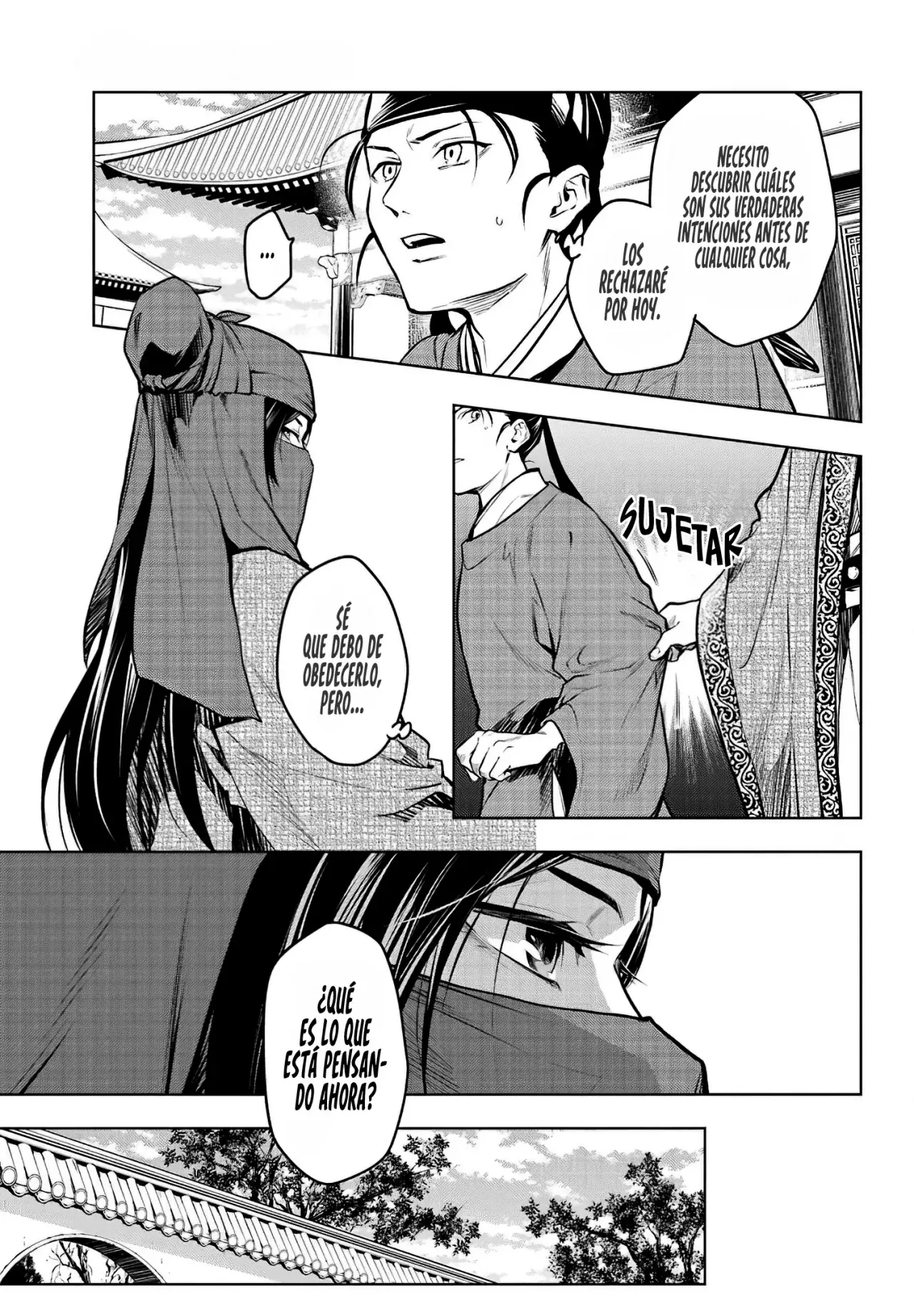 Kusuriya no Hitorigoto Capitulo 72: La Pelea del Zorro y el Tanuki. página 21