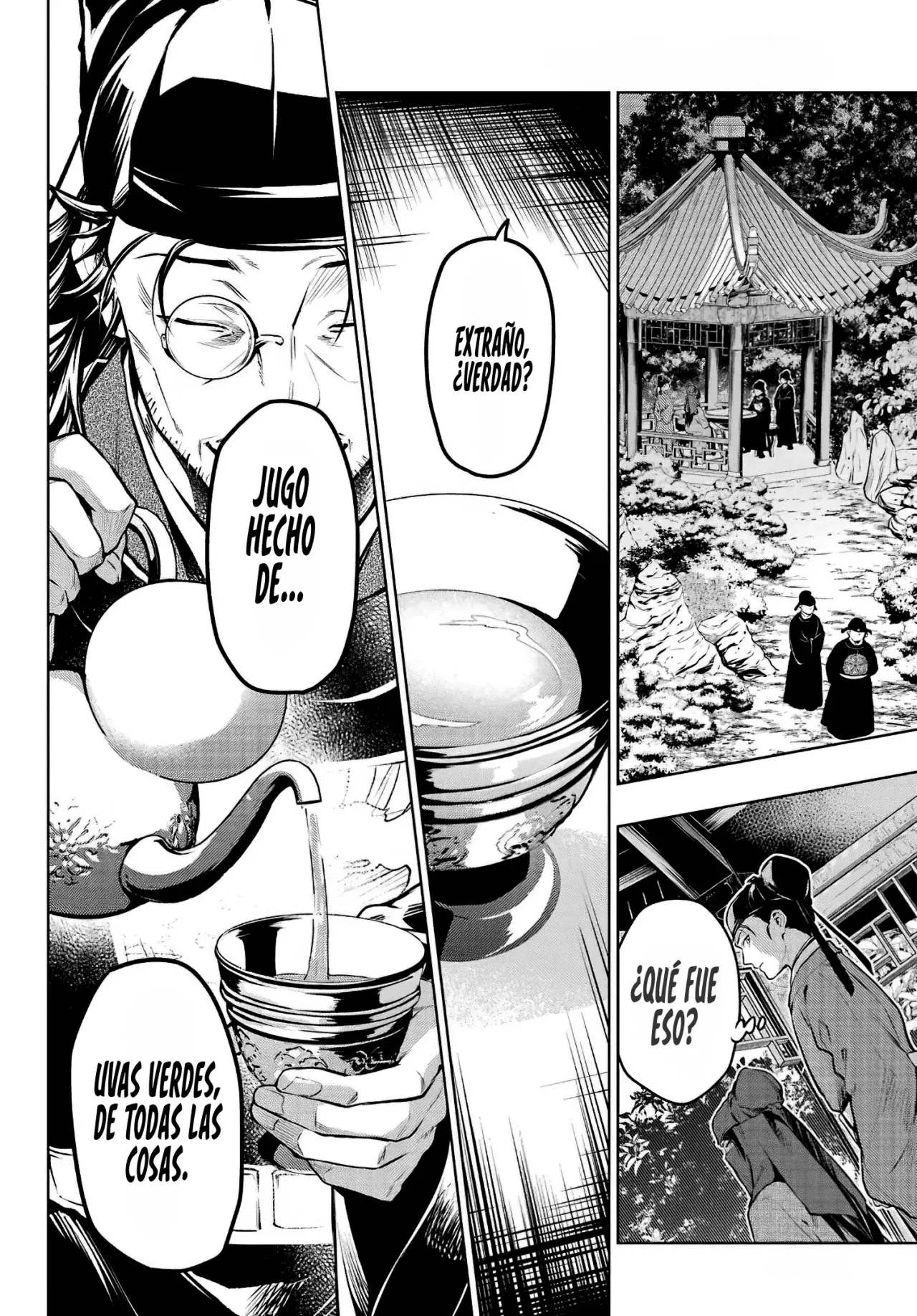Kusuriya no Hitorigoto Capitulo 72: La Pelea del Zorro y el Tanuki. página 34