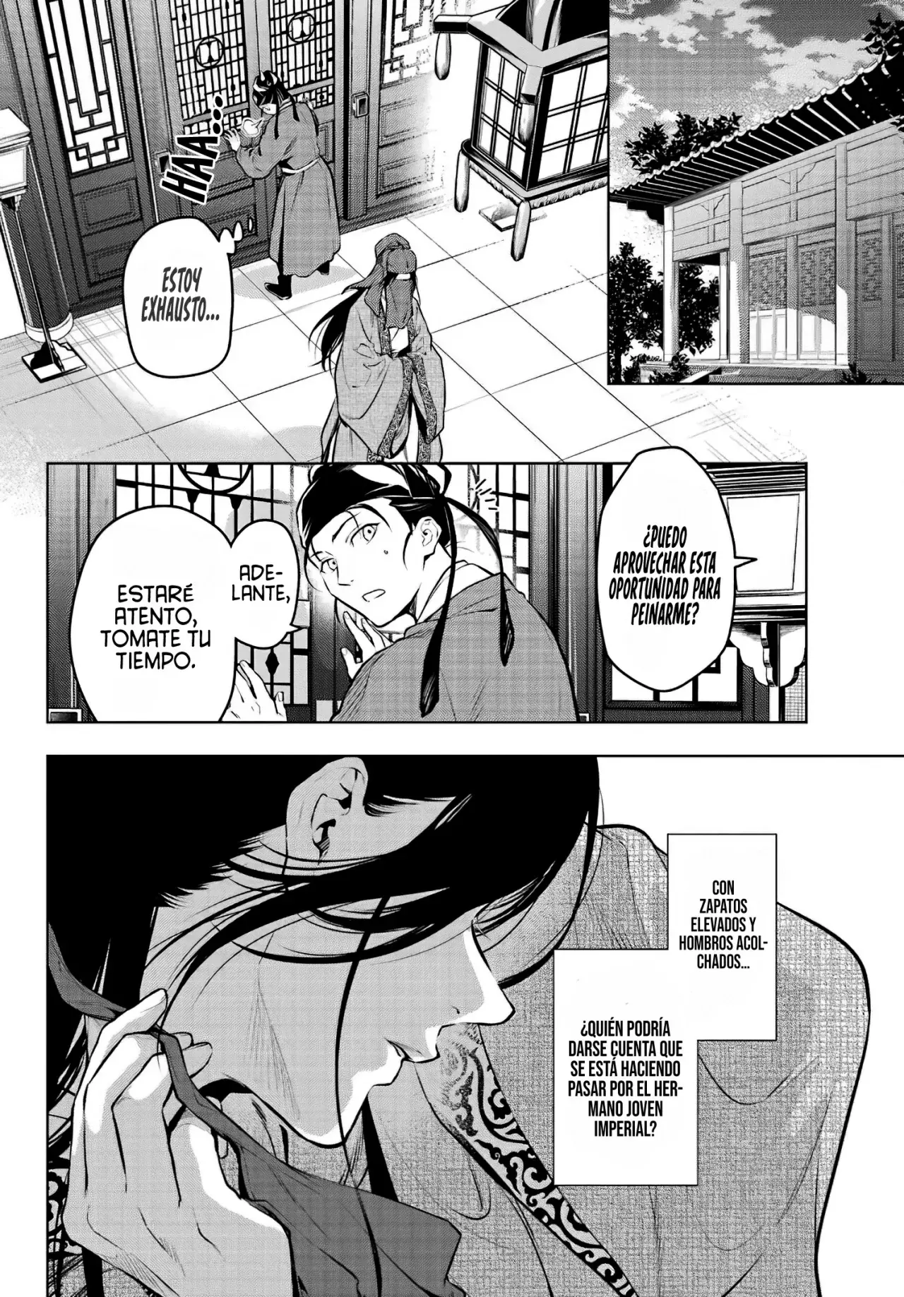 Kusuriya no Hitorigoto Capitulo 72: La Pelea del Zorro y el Tanuki. página 36