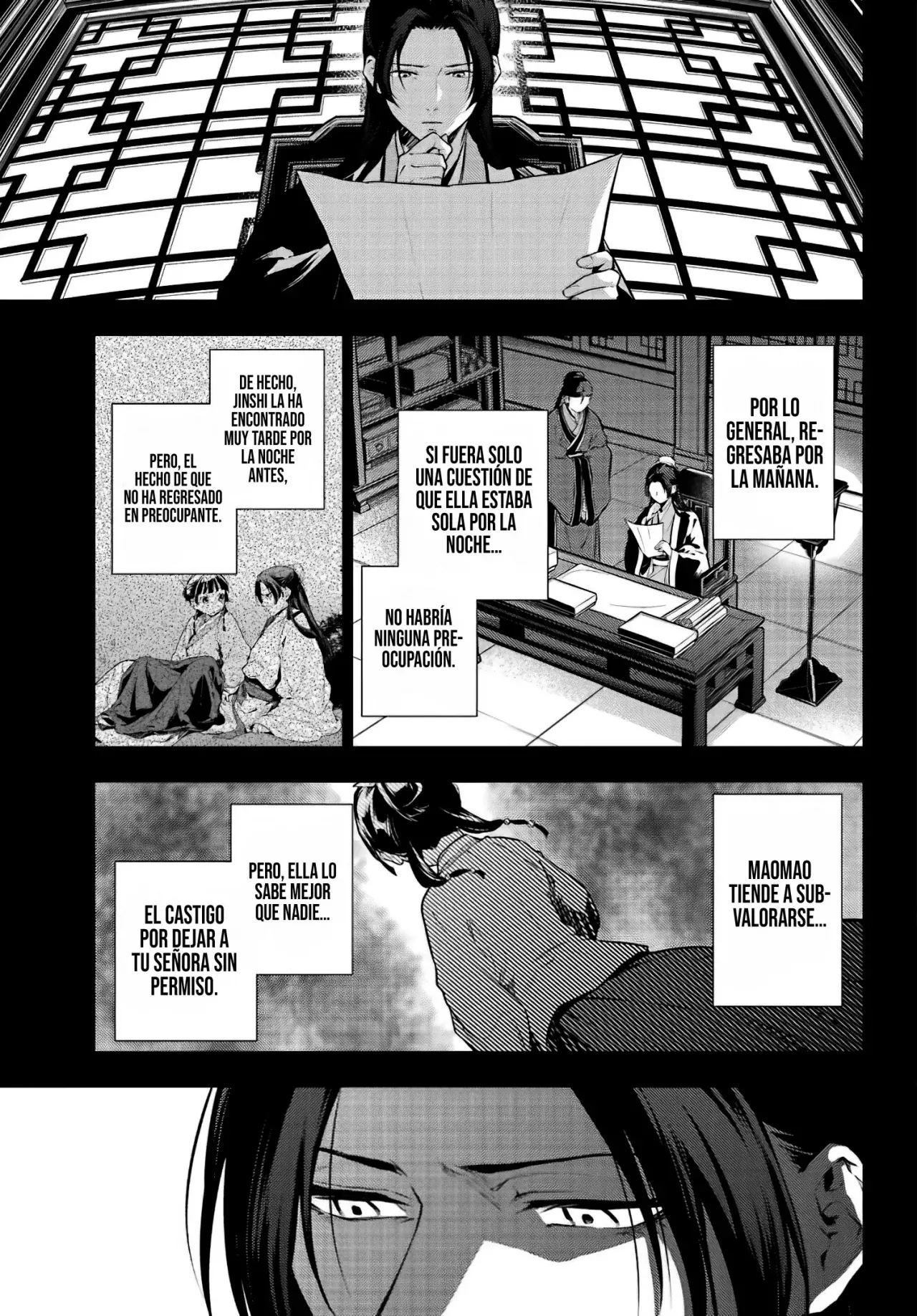 Kusuriya no Hitorigoto Capitulo 72: La Pelea del Zorro y el Tanuki. página 39