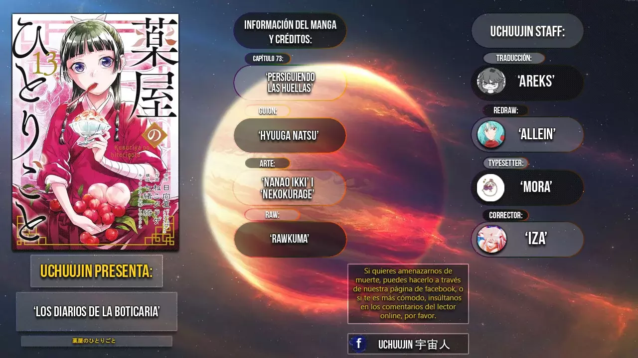 Kusuriya no Hitorigoto Capitulo 73: Persiguiendo las Huellas. página 2