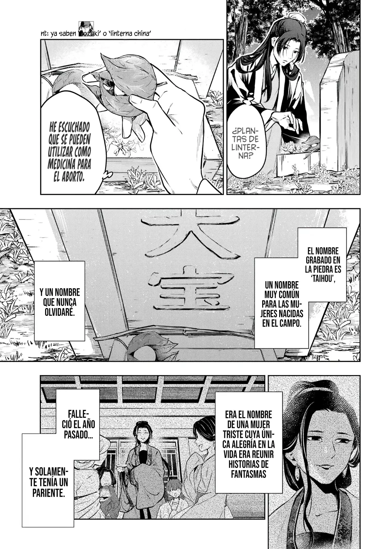 Kusuriya no Hitorigoto Capitulo 75: Plantas de Linterna. página 9