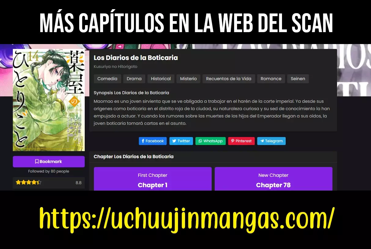 Kusuriya no Hitorigoto Capitulo 77.2: Lugar de Intercambio [Parte II] página 18