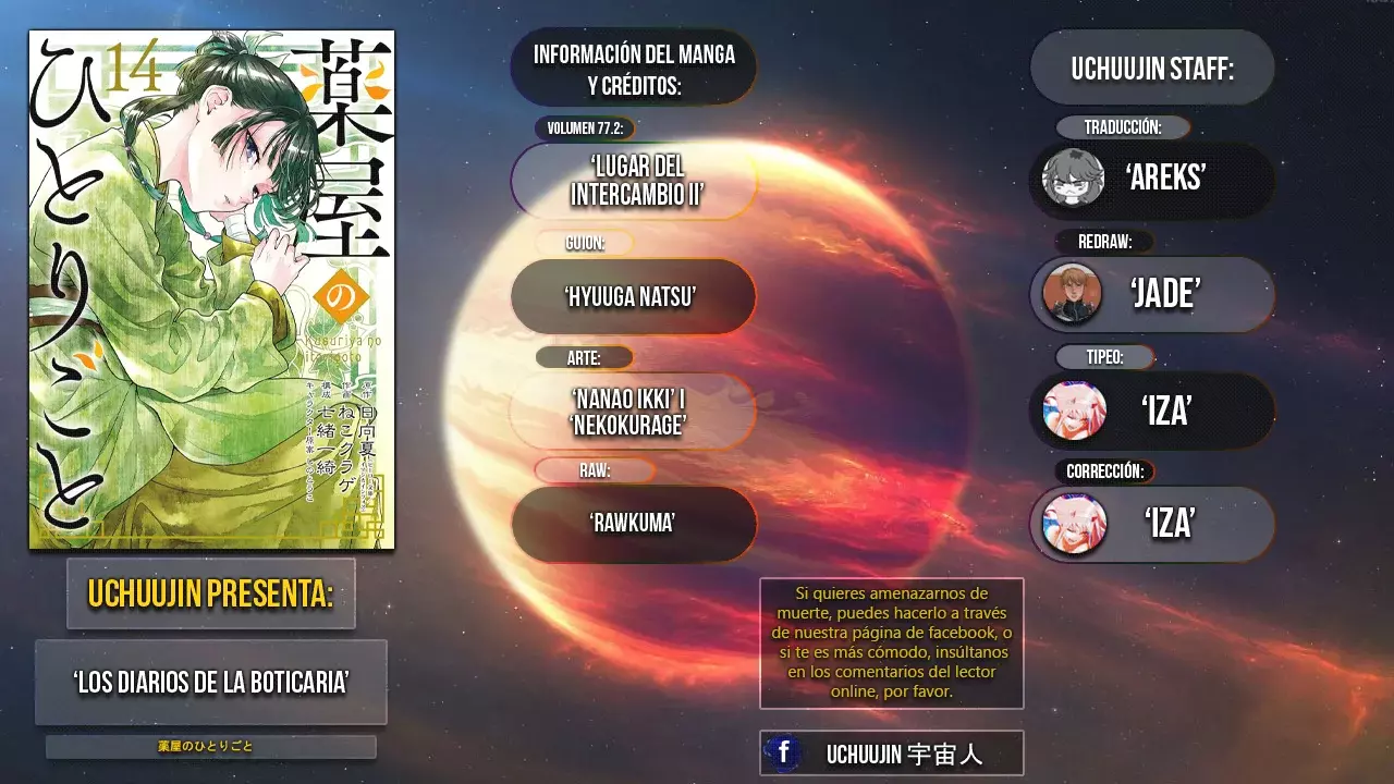 Kusuriya no Hitorigoto Capitulo 77.2: Lugar de Intercambio [Parte II] página 2
