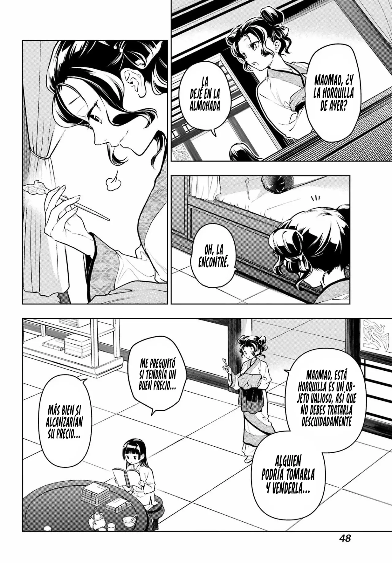 Kusuriya no Hitorigoto Capitulo 77: Lugar de Intercambio página 10
