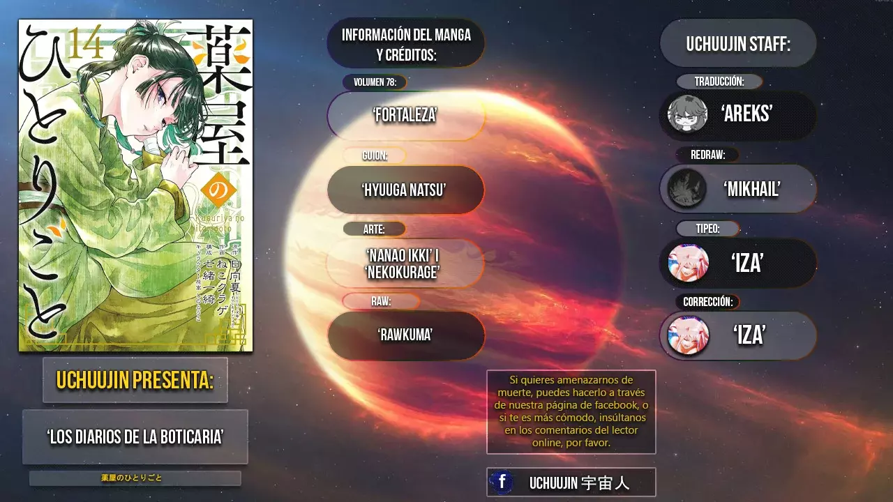 Kusuriya no Hitorigoto Capitulo 78: Fortaleza [1ra Parte] página 2