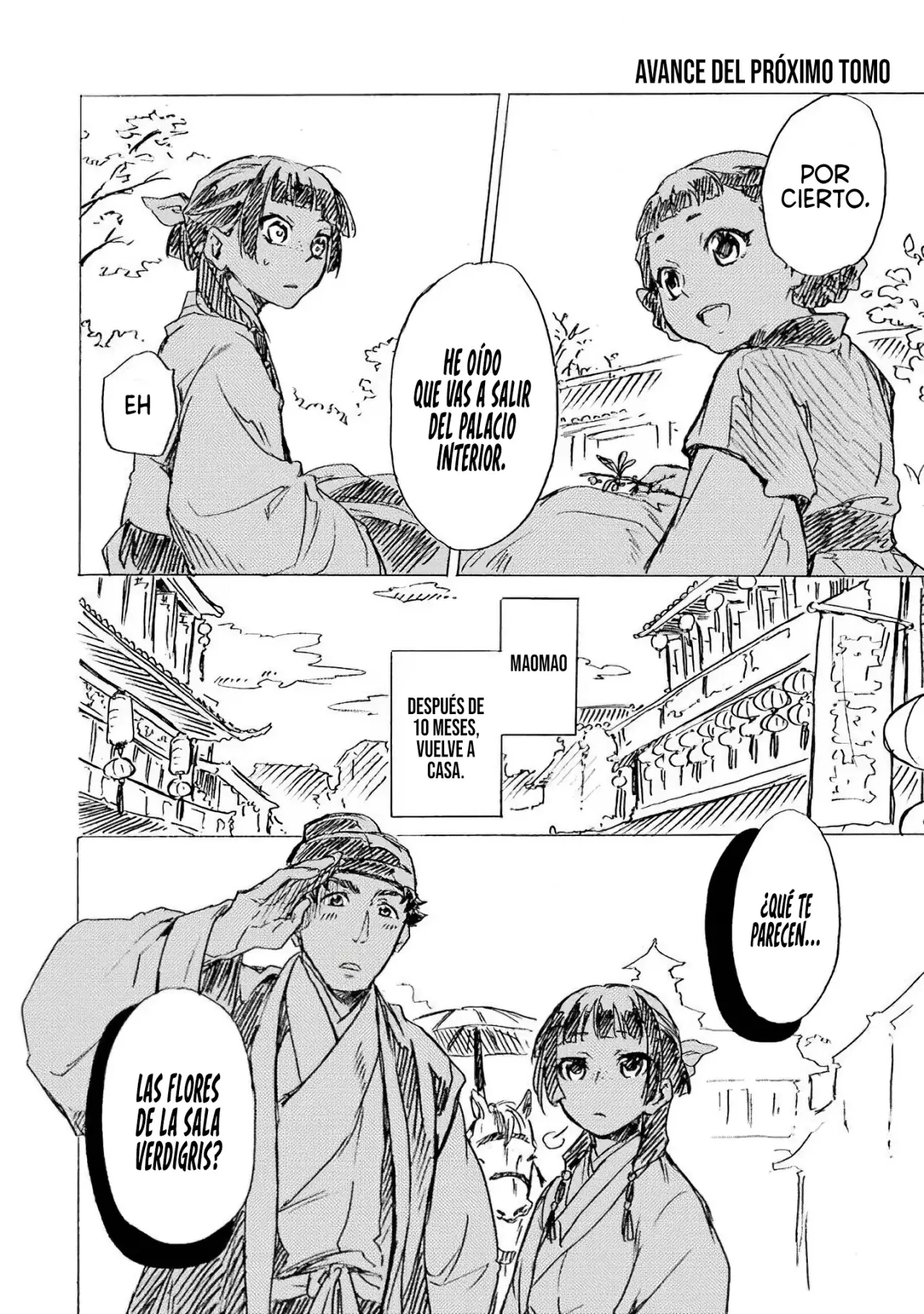 Kusuriya no Hitorigoto Capitulo 8.5: Especiales Volumen 2. página 14
