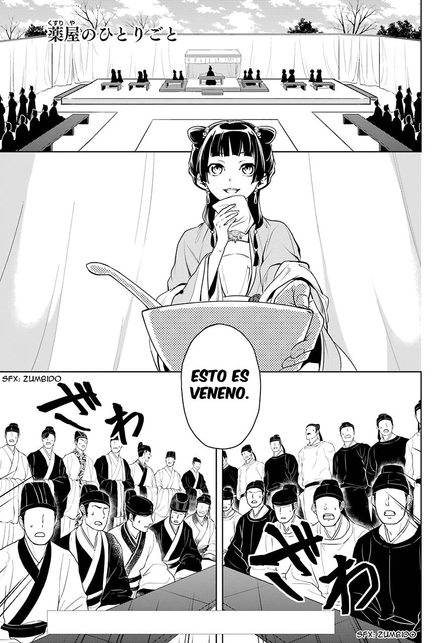 Kusuriya no Hitorigoto Capitulo 8: Fiesta en el jardín (Parte 3) página 2