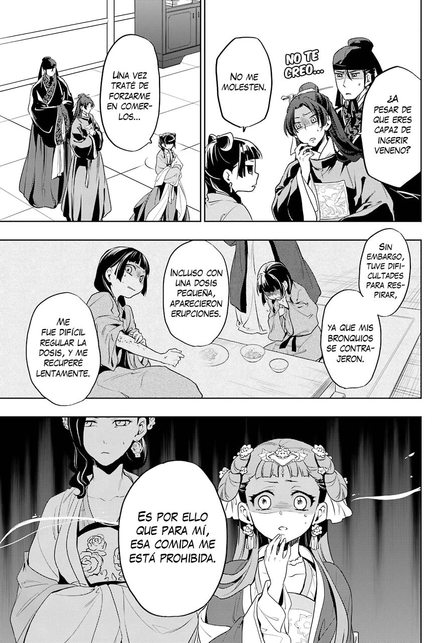 Kusuriya no Hitorigoto Capitulo 8: Fiesta en el jardín (Parte 3) página 20