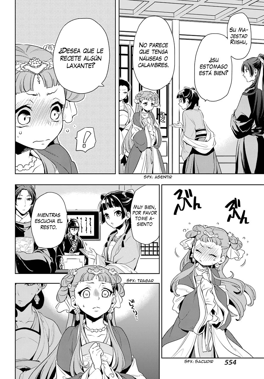 Kusuriya no Hitorigoto Capitulo 8: Fiesta en el jardín (Parte 3) página 21