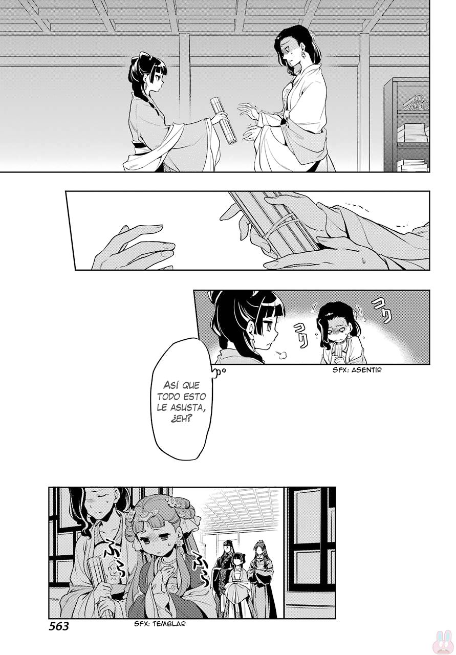 Kusuriya no Hitorigoto Capitulo 8: Fiesta en el jardín (Parte 3) página 30