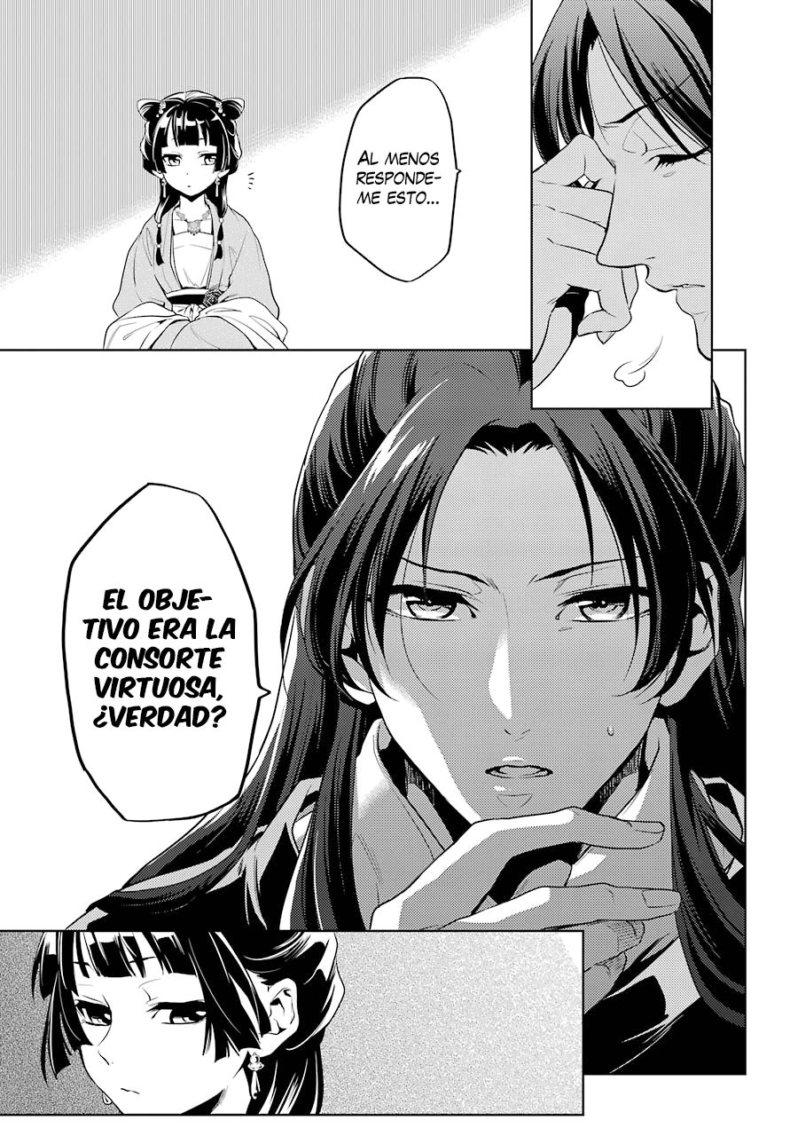 Kusuriya no Hitorigoto Capitulo 8: Fiesta en el jardín (Parte 3) página 34