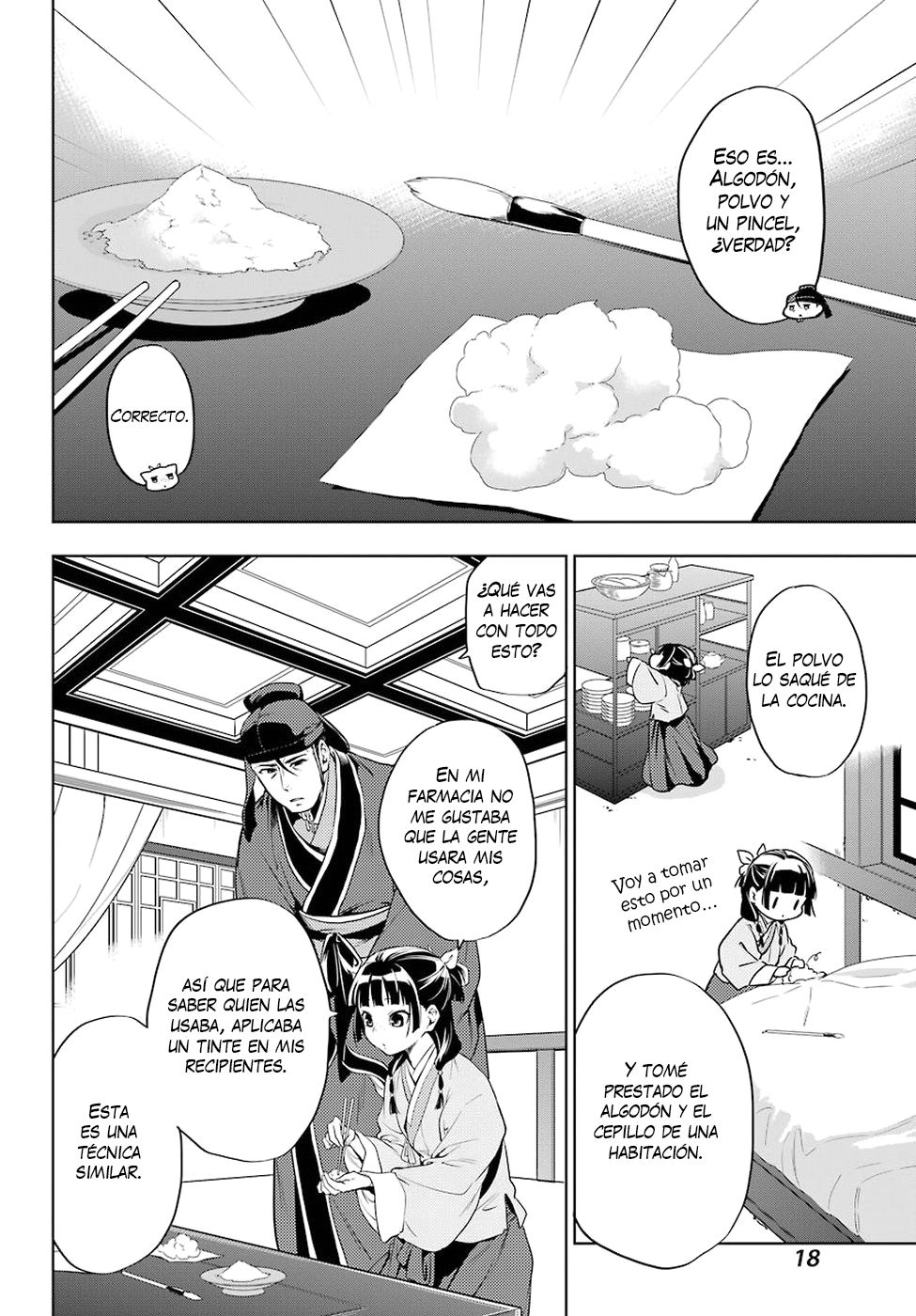 Kusuriya no Hitorigoto Capitulo 9: El razonamiento de Maomao página 13