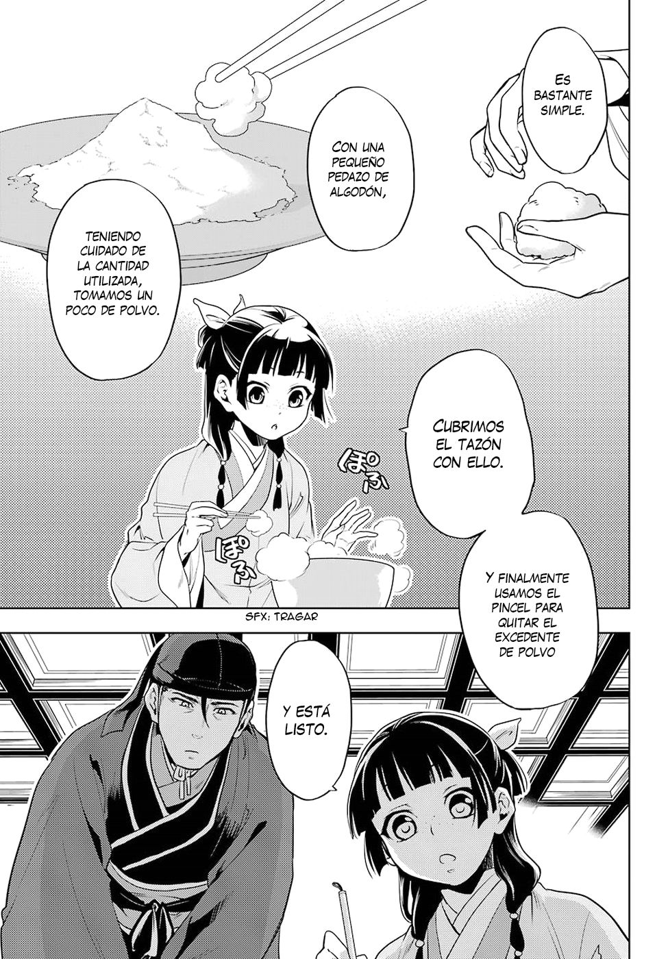 Kusuriya no Hitorigoto Capitulo 9: El razonamiento de Maomao página 14