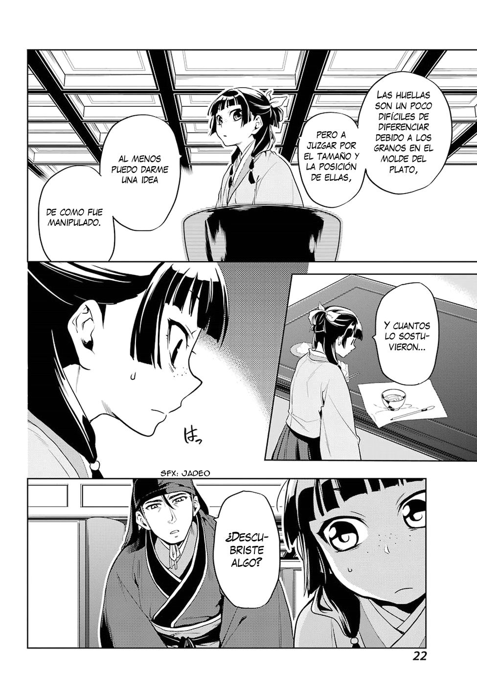 Kusuriya no Hitorigoto Capitulo 9: El razonamiento de Maomao página 17