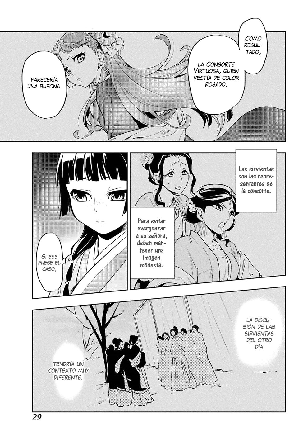 Kusuriya no Hitorigoto Capitulo 9: El razonamiento de Maomao página 24