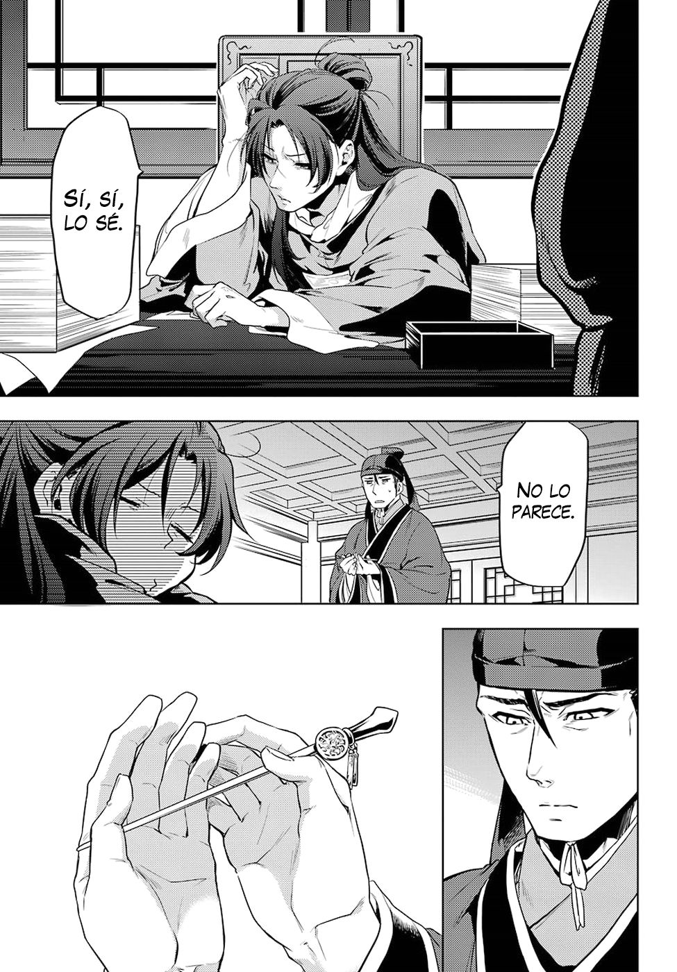 Kusuriya no Hitorigoto Capitulo 9: El razonamiento de Maomao página 42