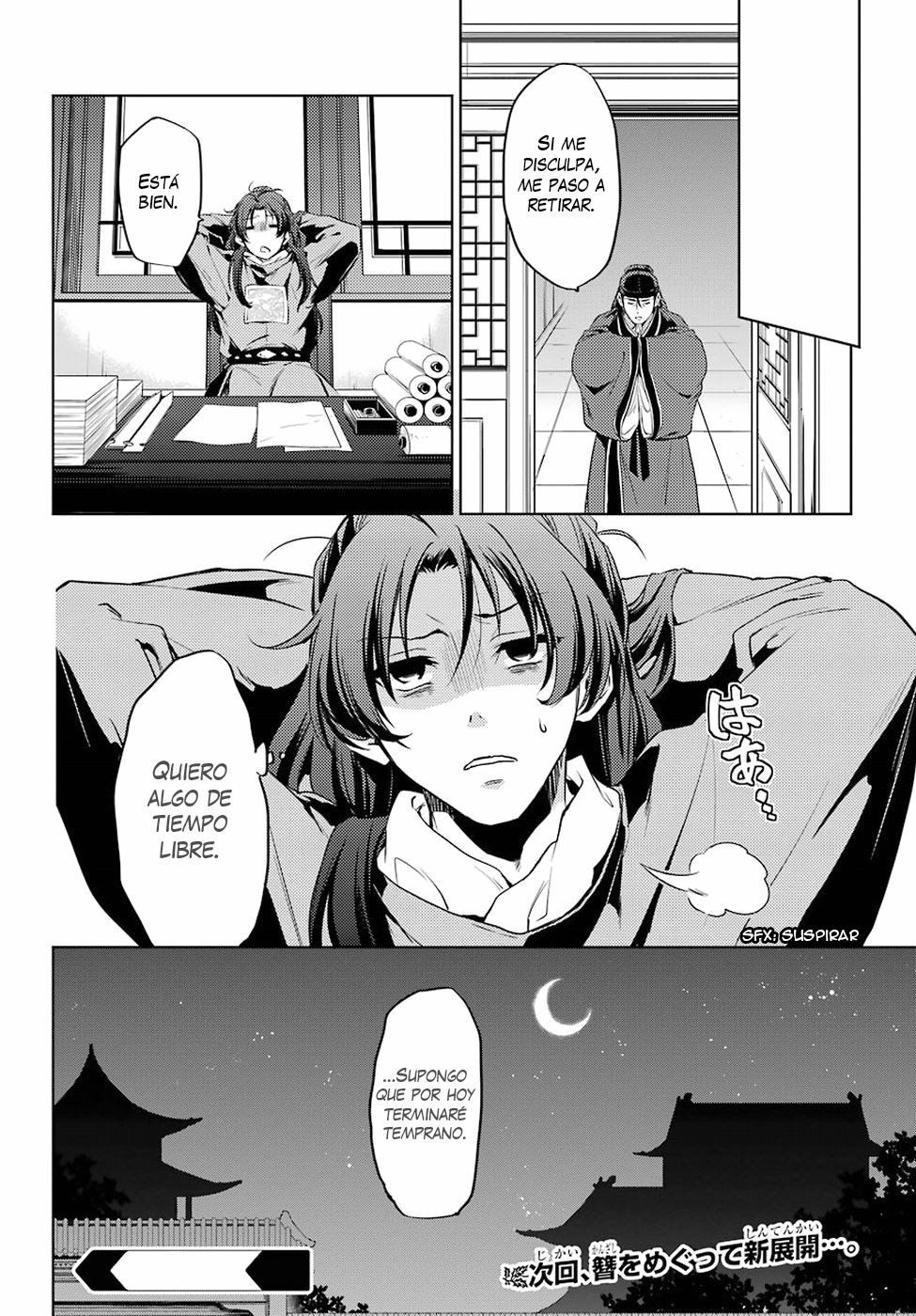Kusuriya no Hitorigoto Capitulo 9: El razonamiento de Maomao página 43