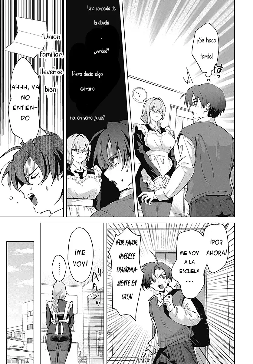 ¡El amor de mis madrastras no es el de una mamá cualquiera! Capitulo 1: Nueva Madrastra página 16