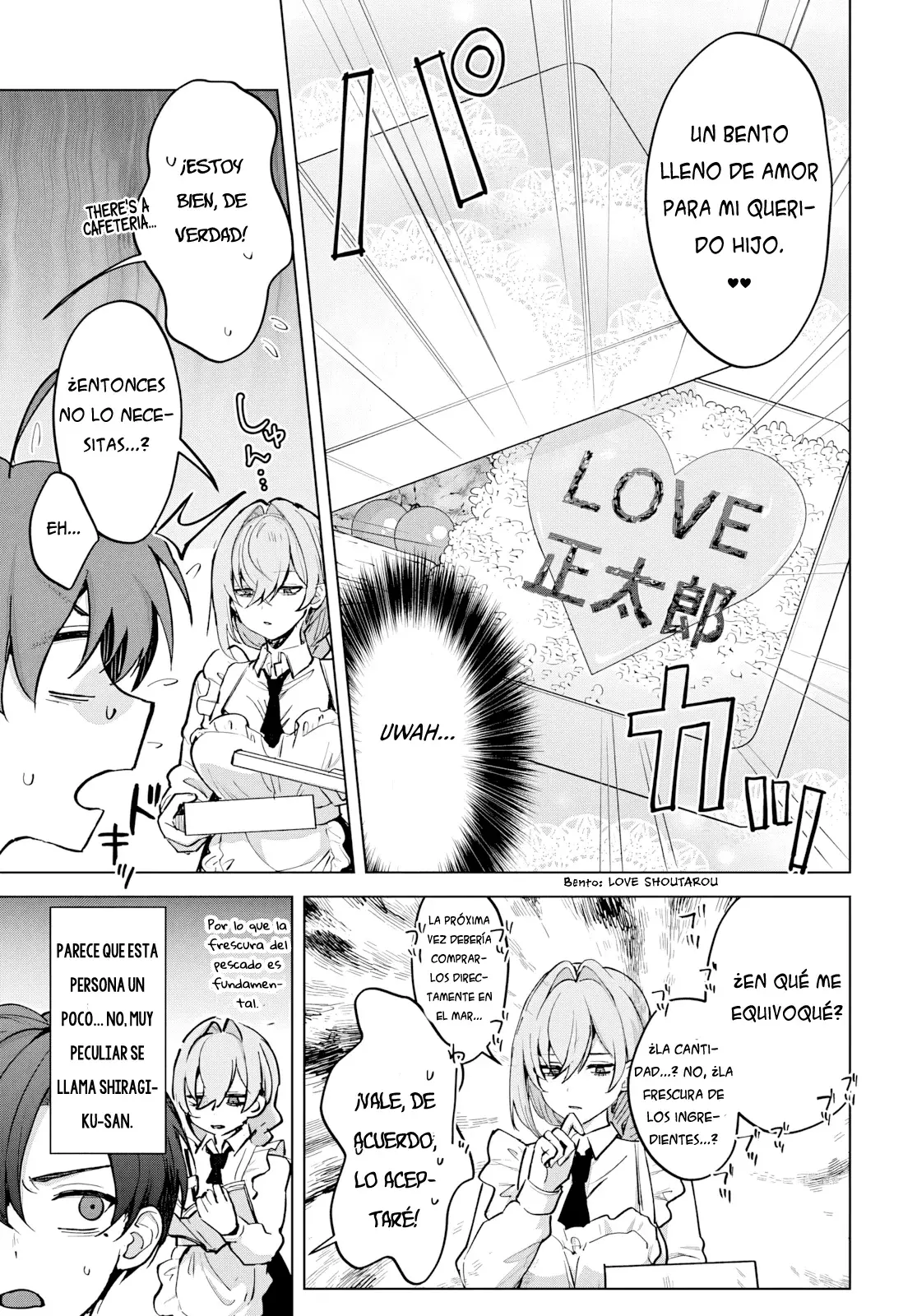 ¡El amor de mis madrastras no es el de una mamá cualquiera! Capitulo 2: ¡Mi madrastra es una espia! página 11