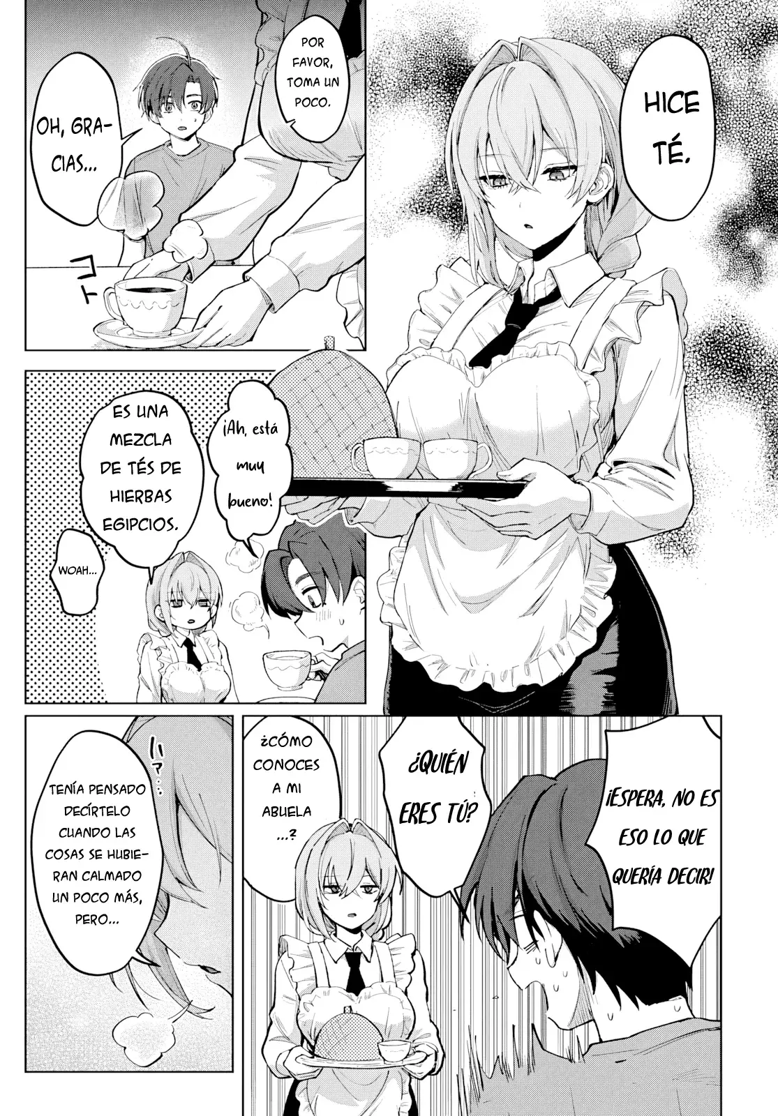 ¡El amor de mis madrastras no es el de una mamá cualquiera! Capitulo 2: ¡Mi madrastra es una espia! página 13