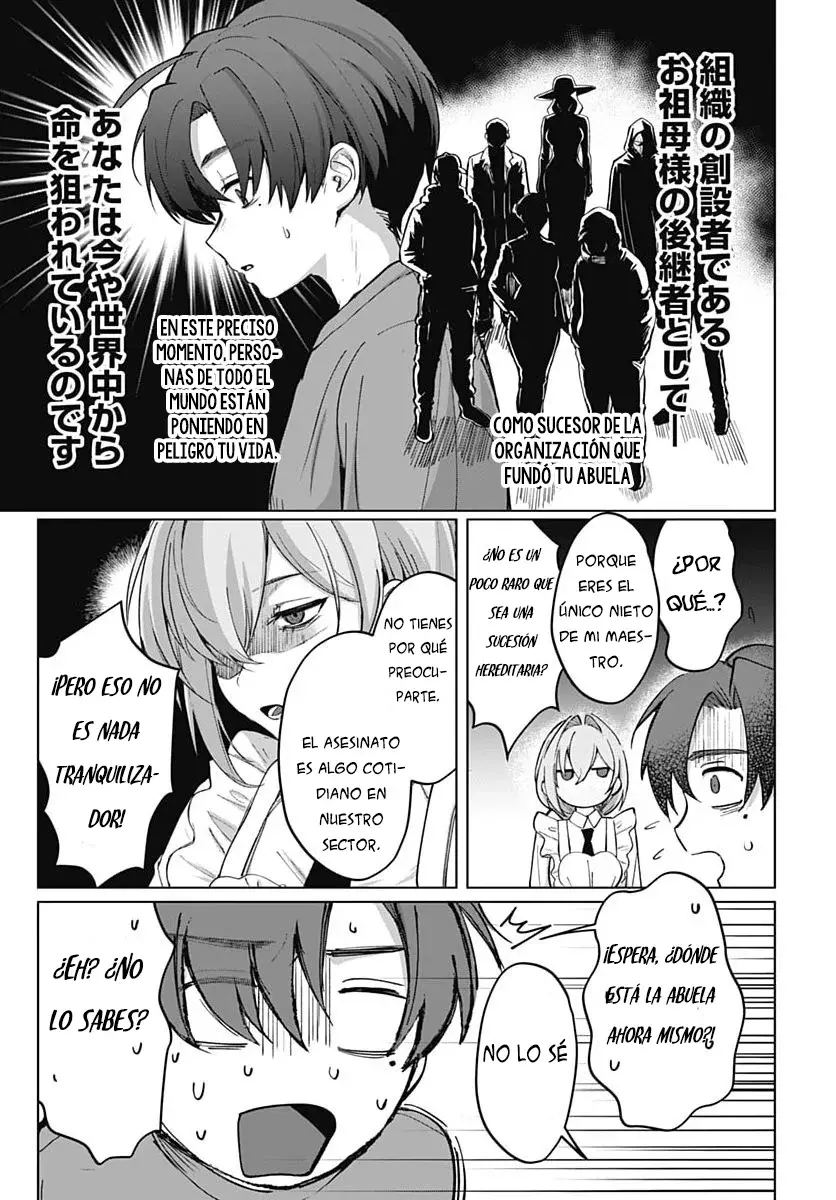 ¡El amor de mis madrastras no es el de una mamá cualquiera! Capitulo 2: ¡Mi madrastra es una espia! página 15