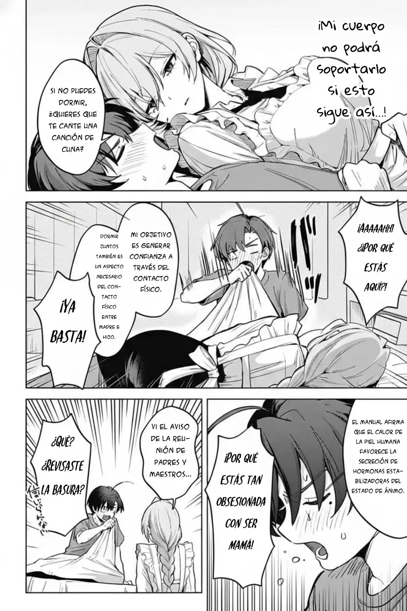 ¡El amor de mis madrastras no es el de una mamá cualquiera! Capitulo 2: ¡Mi madrastra es una espia! página 34
