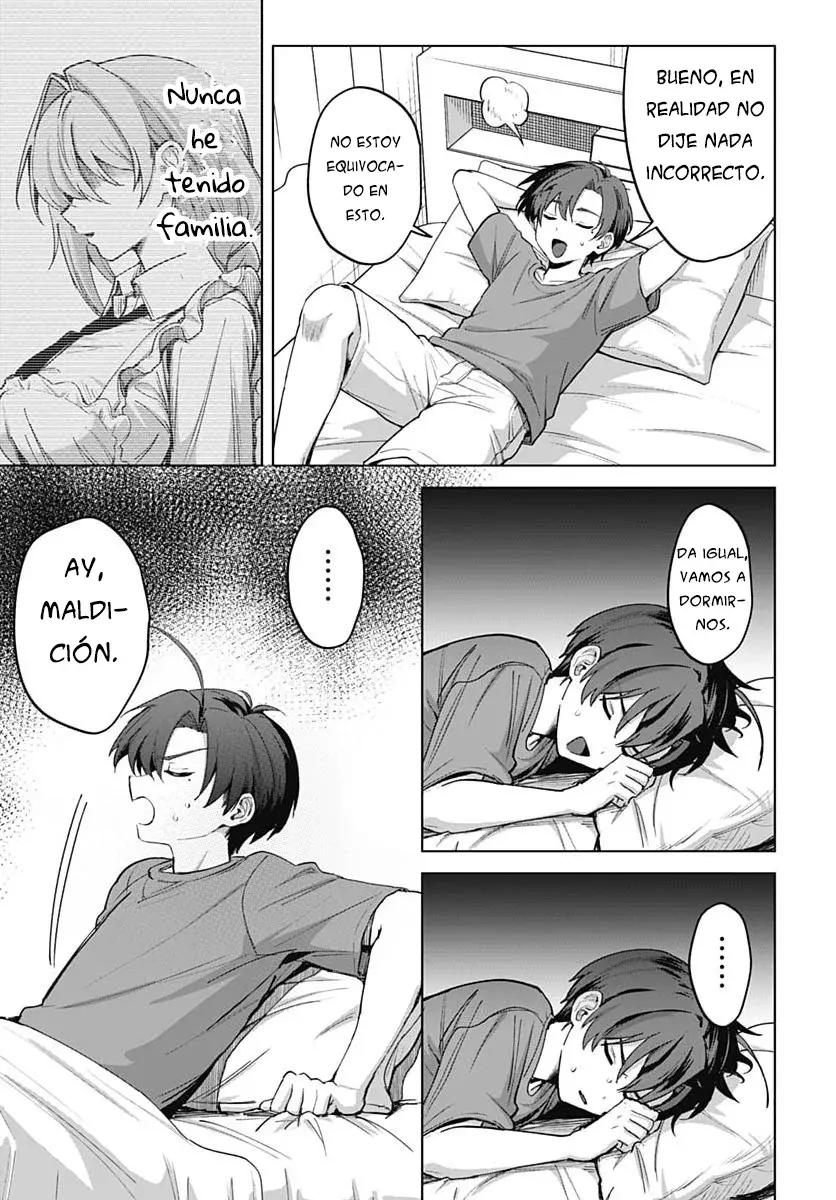 ¡El amor de mis madrastras no es el de una mamá cualquiera! Capitulo 2: ¡Mi madrastra es una espia! página 38